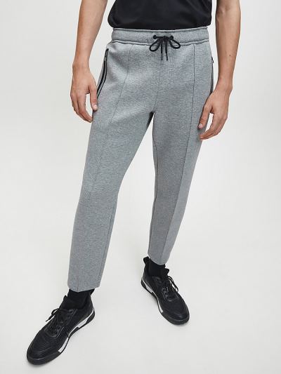 Calvin Klein Ruhák HU757333 | Calvin Klein Cotton Stretch Férfi Jogger Szürke